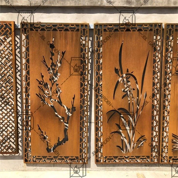 Privacitat Corten Panells de pantalla d'acer