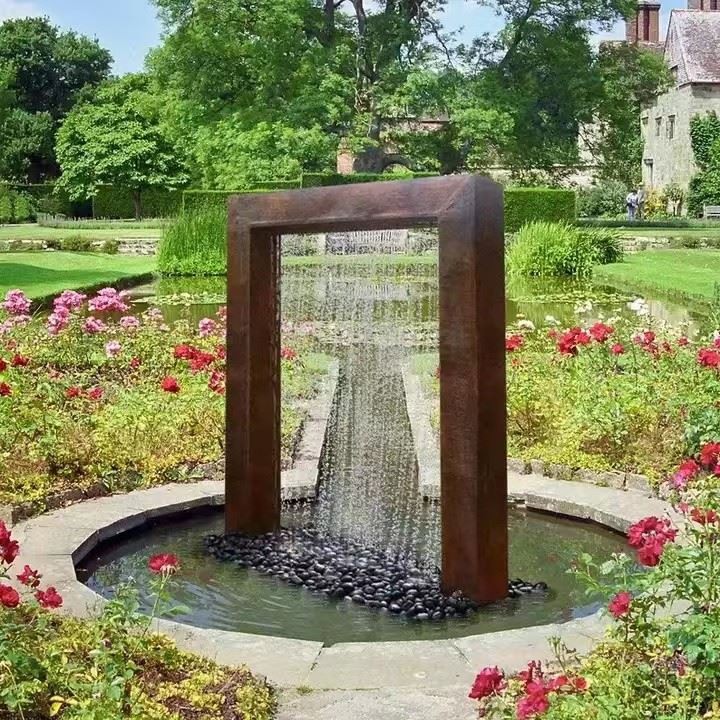 Backyard Waterfall Fountain