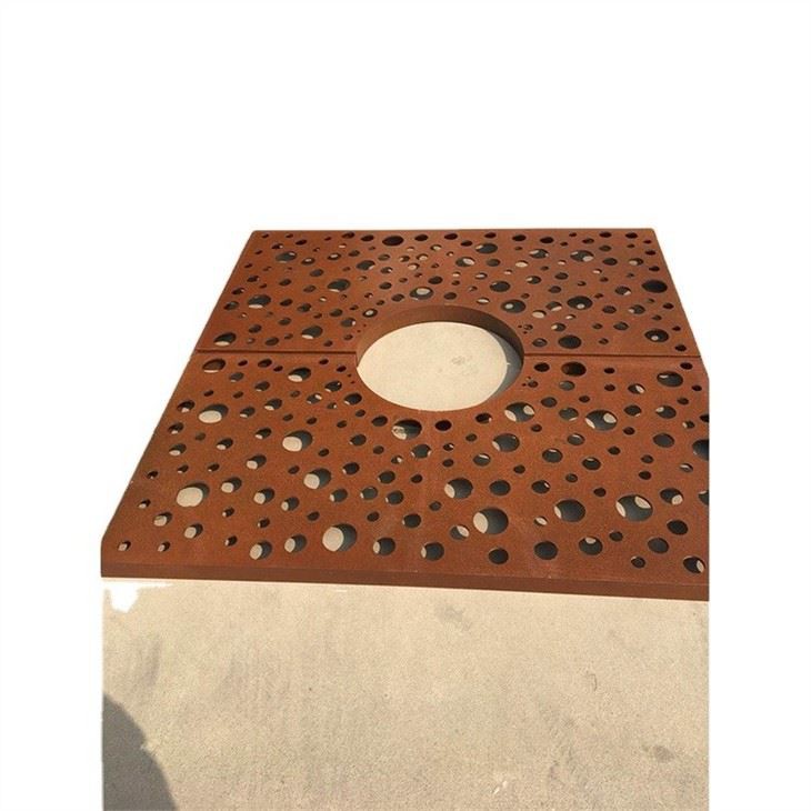 CorTen Press Grating