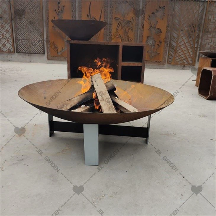 Foguera sense fum de Corten