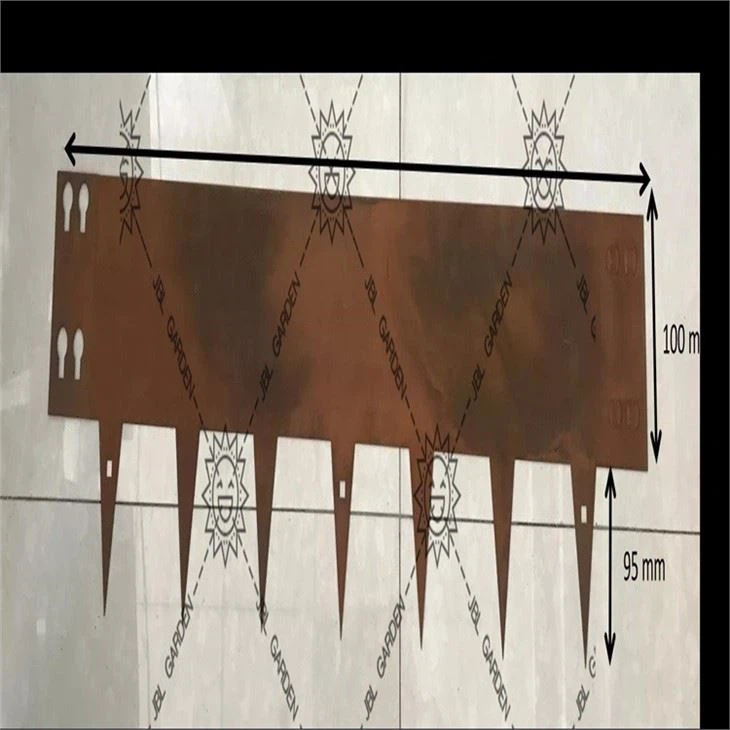 Corten Steel Flower Pots