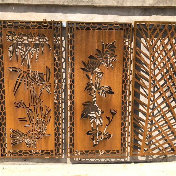 Garden Fence Metal Outdoor Screen