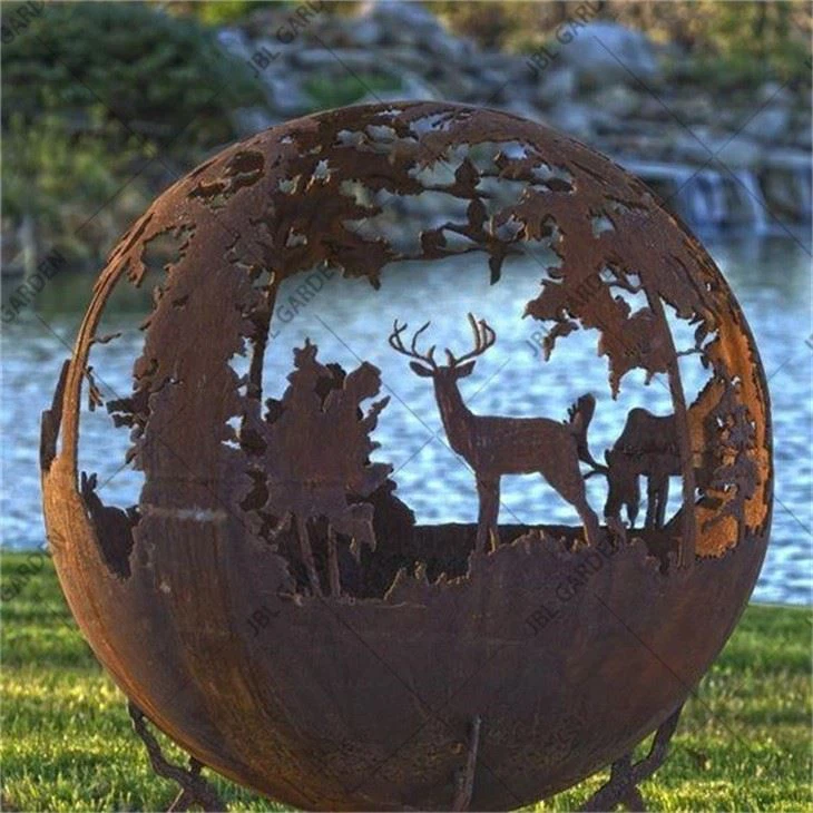 Handmade Cutting Fire Sphere