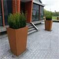 Jardinera exterior d'acer Corten