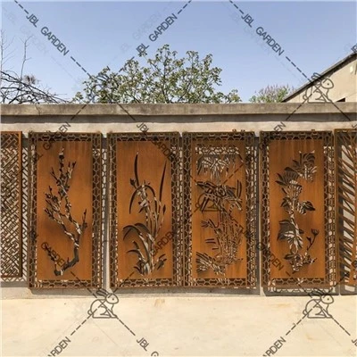 Idees inspiradores amb pantalla d'acer Corten