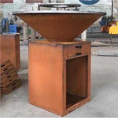 Graella metàl·lica per a foguera