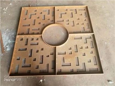 Reixa d'arbre d'acer Corten