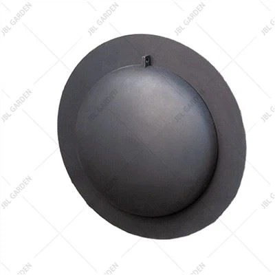 Barbacoa de carbó vegetal muntada a la paret