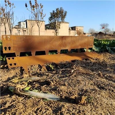 Bord de gespa metàl·lic resistent a la intempèrie