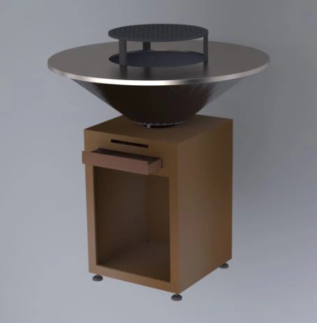 Cuina exterior d'acer