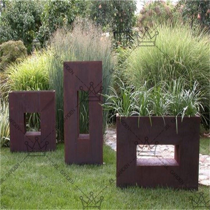 Tall Square Planter Outdoor