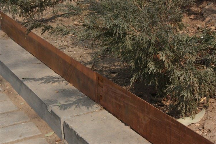 Decorative Corten Steel Landscaping Edging For Flower Beds And Paths price
