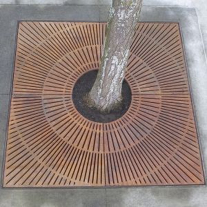 Large Corten Steel Tree Grate suppliers