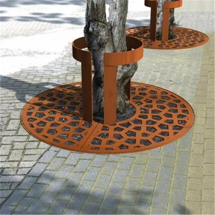 Reixa d'arbre cúbic rodona