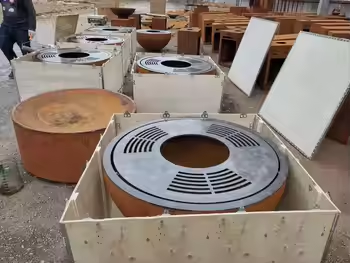 Round Table Charcoal Grill