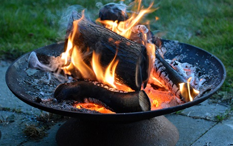 Rusty Fire Pits With Base factory