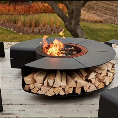 Garden Black Camping Fire Pit